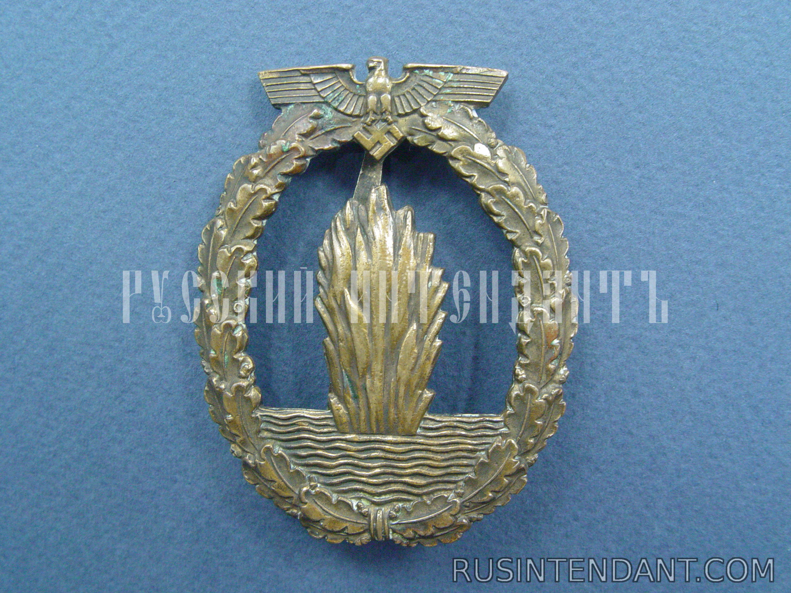 Фото 1: Военный знак минного специалиста Кригсмарине 